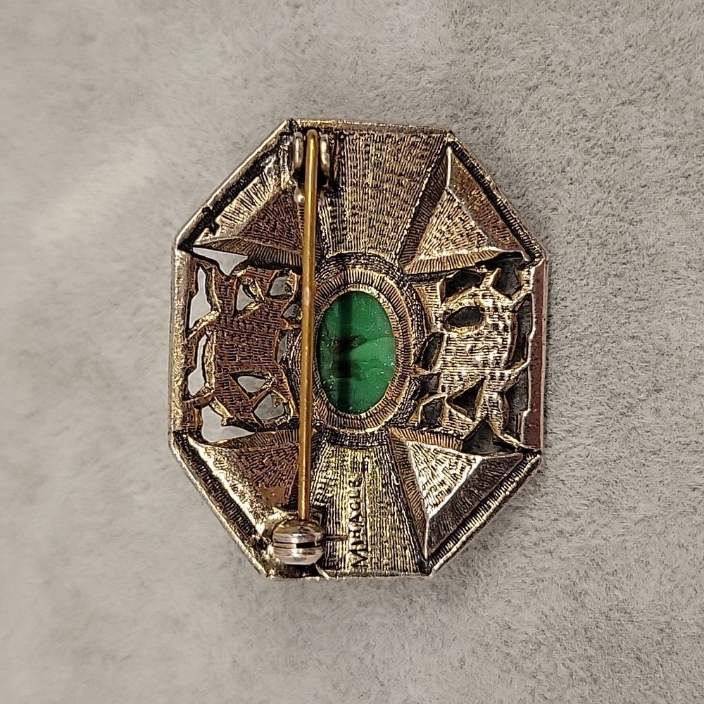 Vintage Celtic/Scottish Miracle Brooch Dragons - Picture 4 of 5